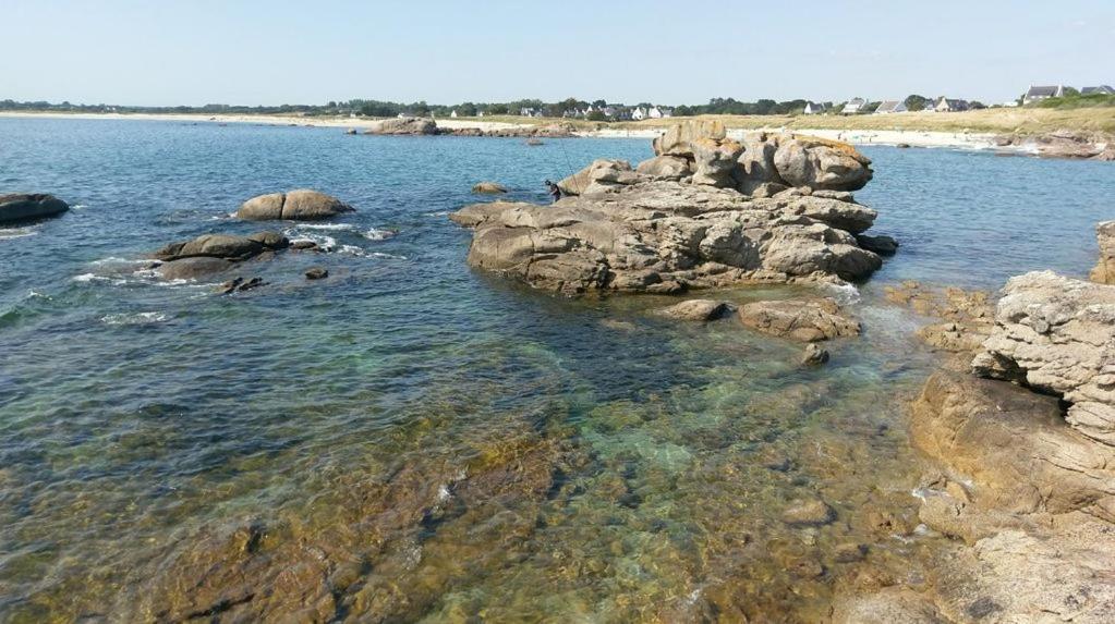 A Moins De 100 Metres De La Mer A La Pointe De Trevignon Trégunc Eksteriør bilde